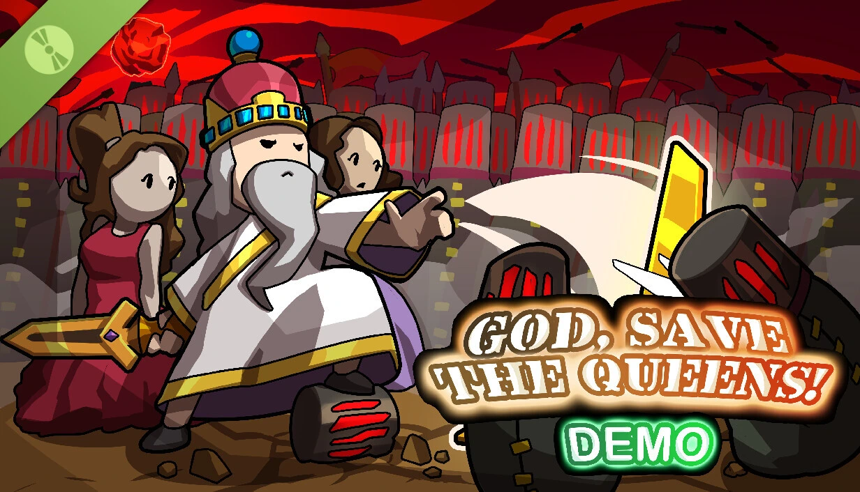 God, Save the Queens! Steam demo cover